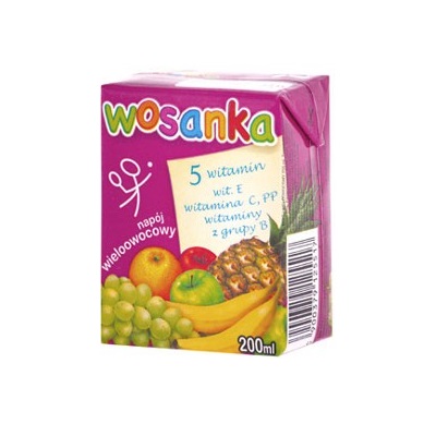 Wosanka multi juice drink 200ml